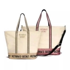 Victoria's Secret Sparkle Carryall & Weekender Set